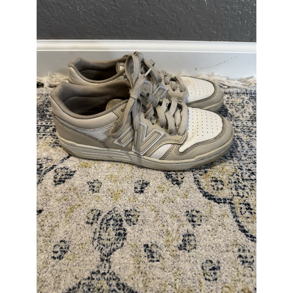 New Balance 480 Sneakers Men's Size 6.5 Womens 8 White Beige